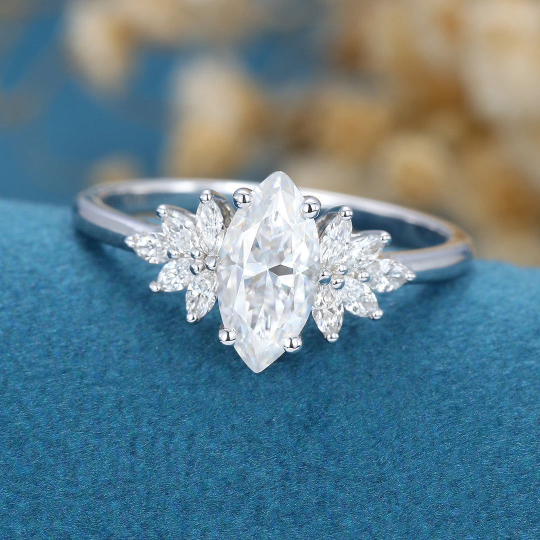 marquise-shaped-moissanite-cluster-engagement-ring-5