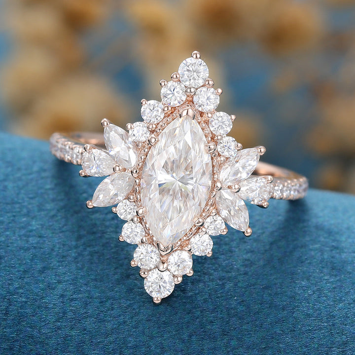 marquise-shaped-moissanite-cluster-engagement-ring-7