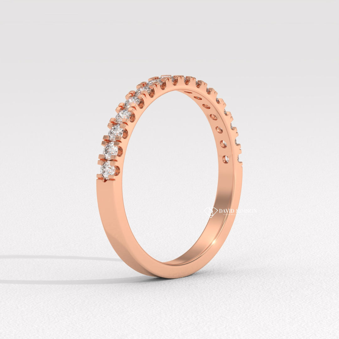 Dainty Eternity Ring
Minimalist Wedding Band
Classic Stacking Ring
Bridal Band
