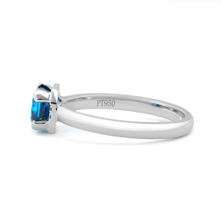 Lab Created Blue Diamond
Blue Gemstone Engagement
Statement Blue Ring
Nautical Inspired Ring
Luxury Blue Solitaire
