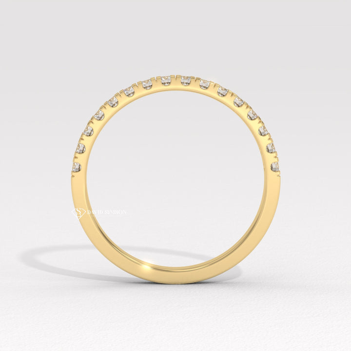Half Eternity Wedding Band
Moissanite Wedding Band
Diamond Alternative
Lab Created Diamonds
Simulated DiamondsDiamond Alternative
Lab Created Diamonds
Simulated Diamonds
VVS Moissanite
Colorless Moissanite
