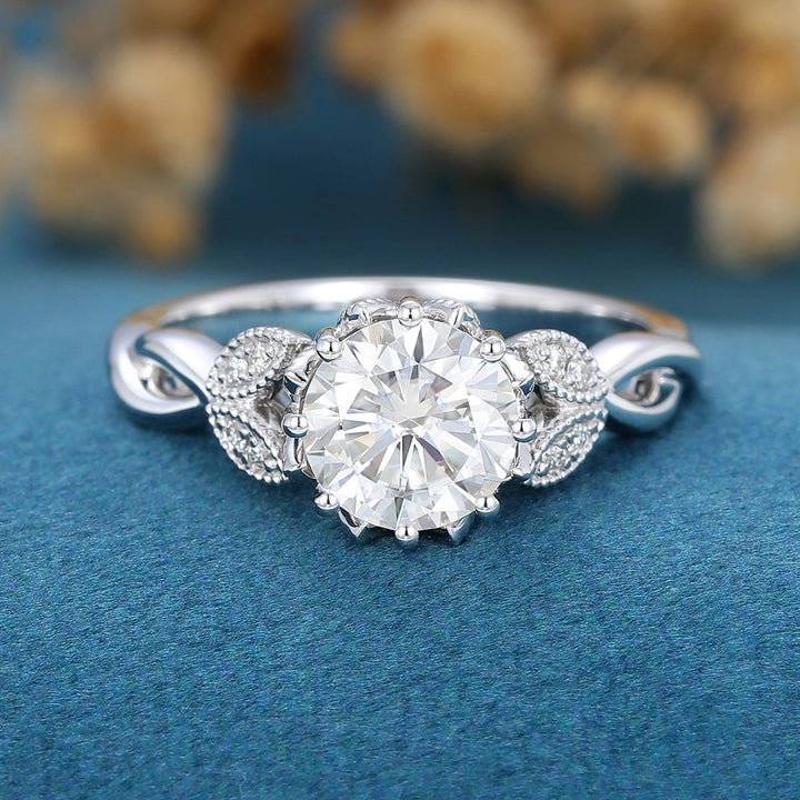 1-10-ct-round-shaped-moissanite-milgrain-art-deco-engagement-ring