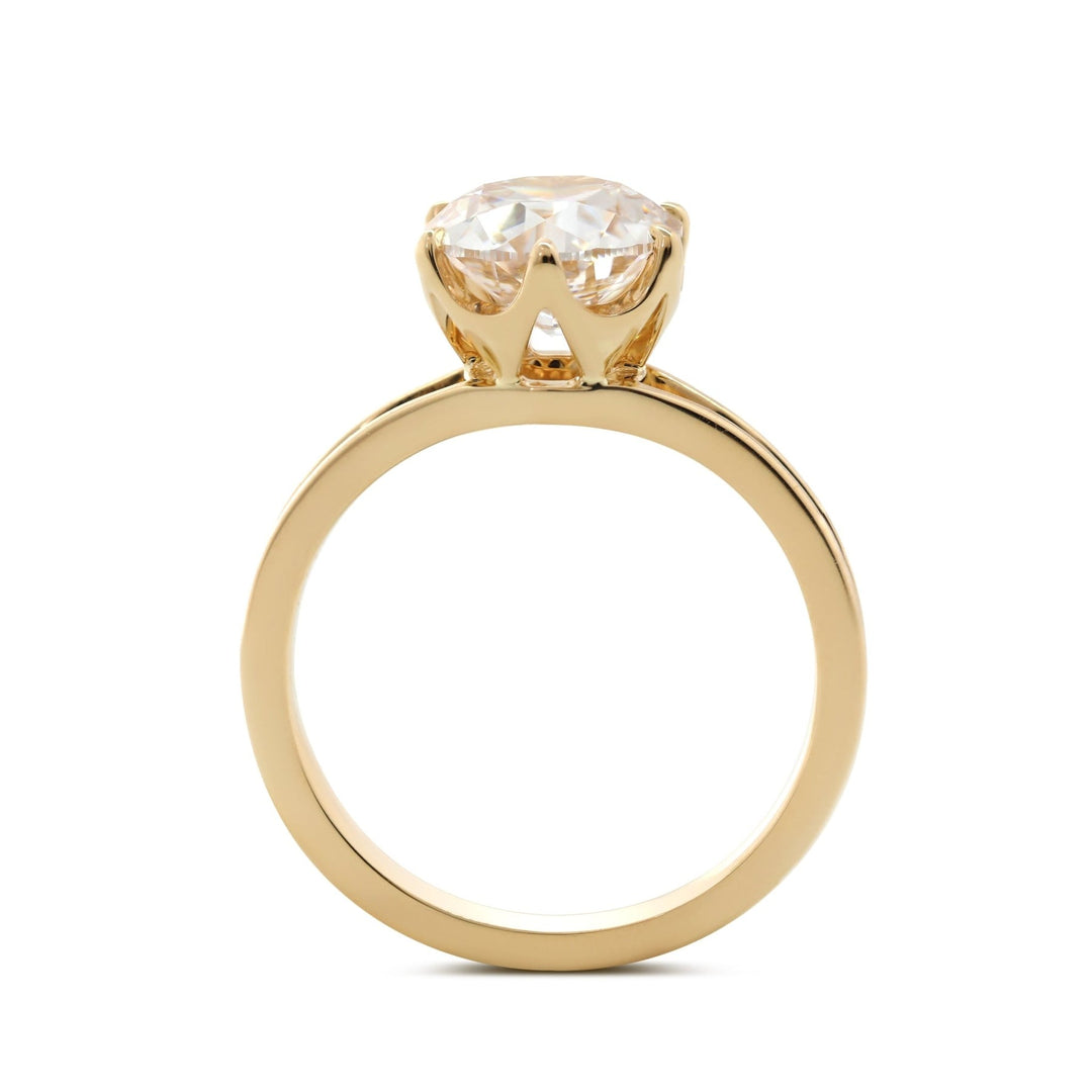 Round Brilliant Alternative
Gold Tulip Ring
Platinum OEC Diamond
European Cut Solitaire
Large Old European Diamond
Botanical Engagement Ring
Hand Cut Diamond Ring
