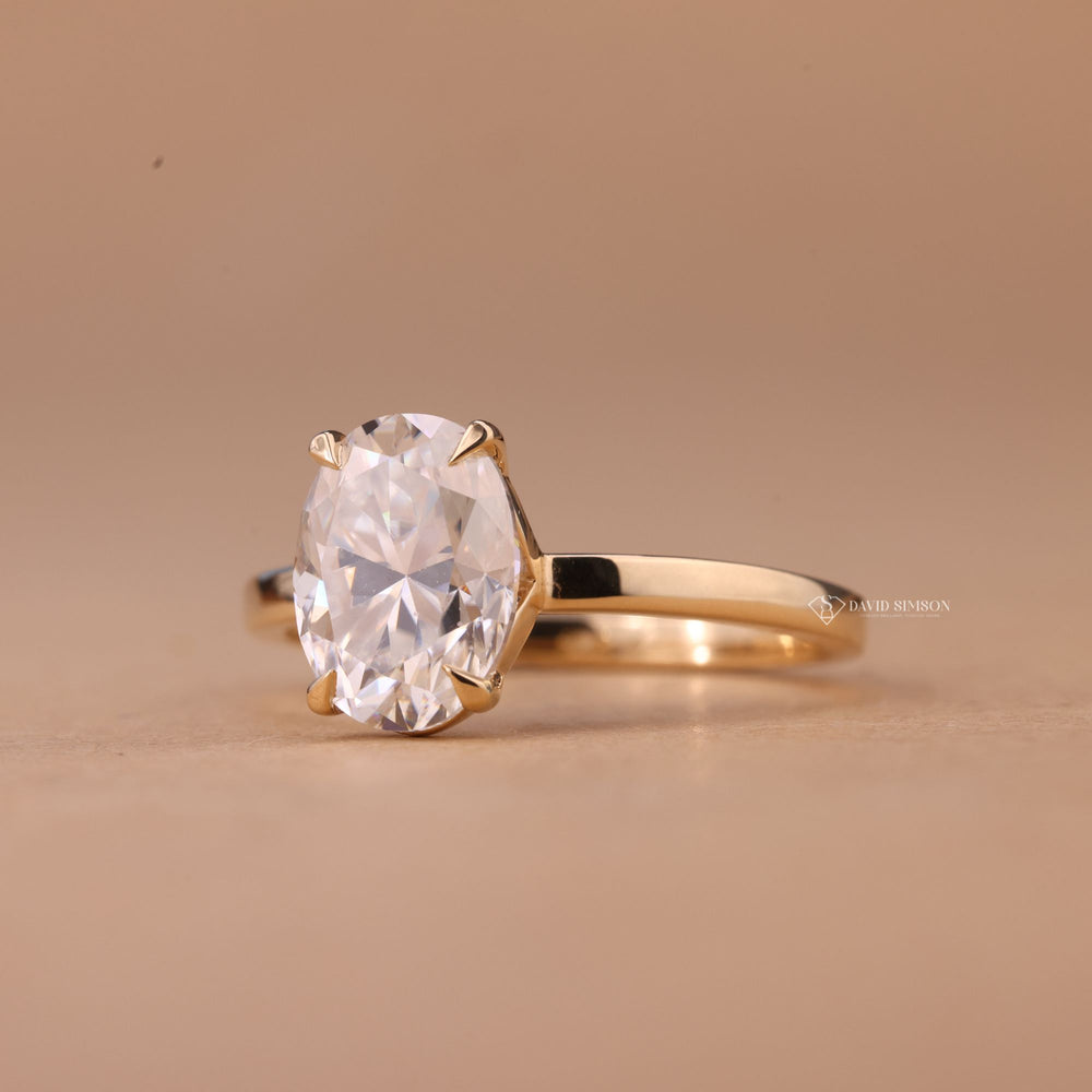 2.0CT Oval Cut Moissanite
3.0CT Moissanite Solitaire
Oval Cut Engagement Ring
