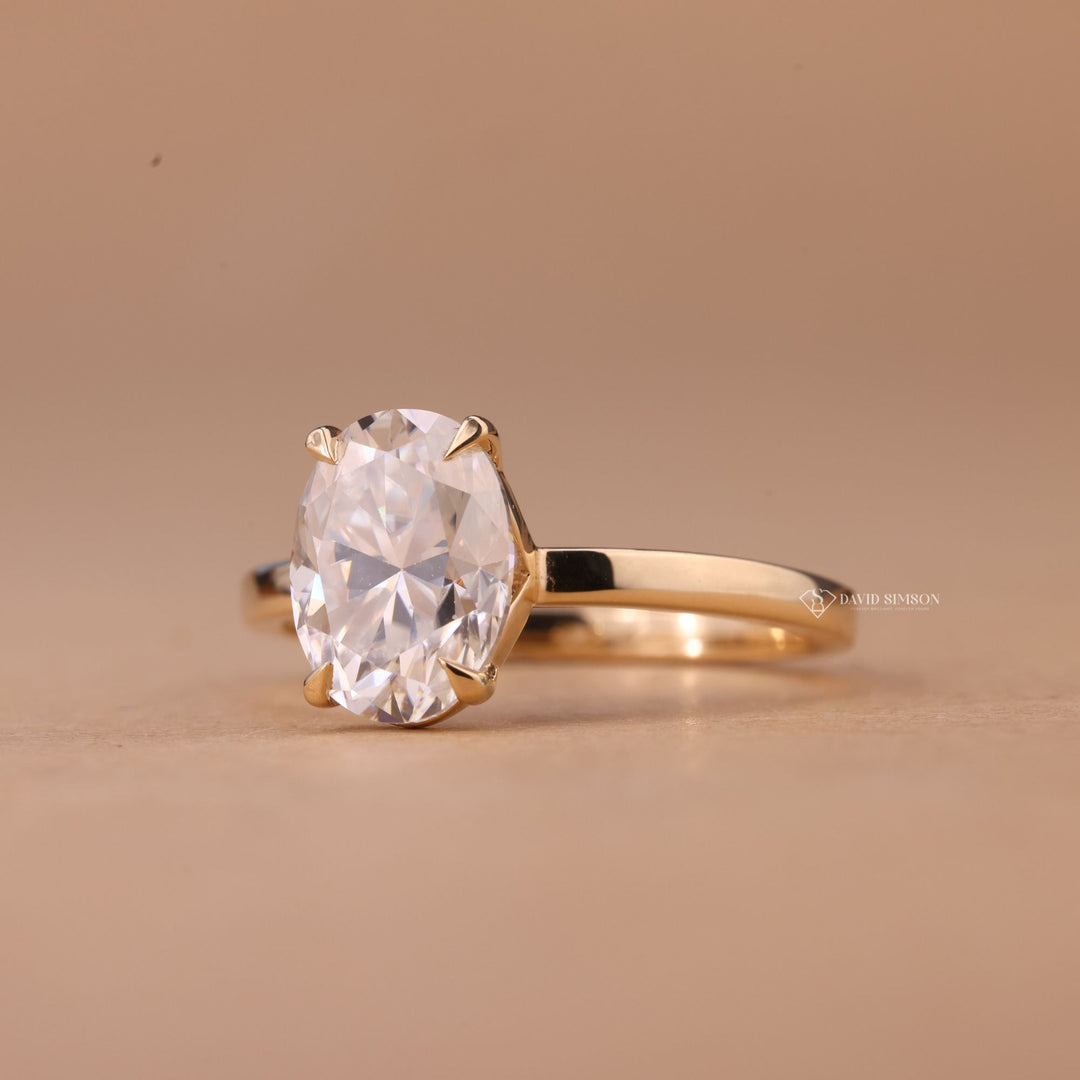 2.0CT Oval Cut Moissanite
3.0CT Moissanite Solitaire
Oval Cut Engagement Ring

