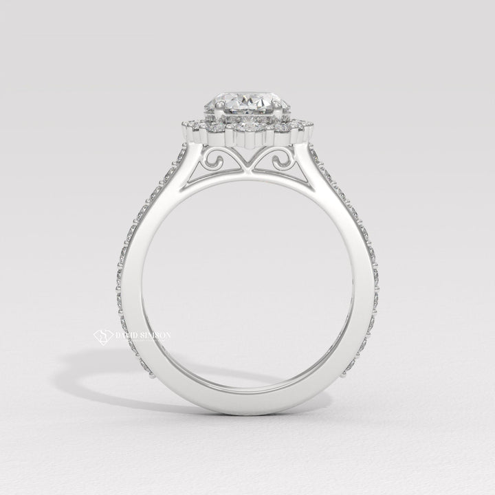 Oval personalized diamond engagement ring, Oval exclusive diamond engagement ring, Oval engraved diamond engagement ring, Oval affordable luxury diamond engagement ring, 