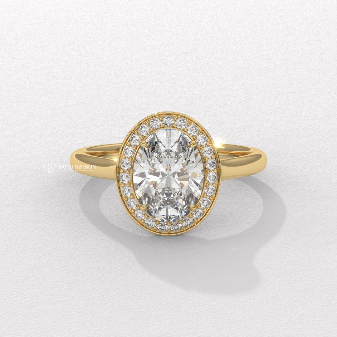 Oval ethical engagement ring, Oval sustainable engagement ring, Oval conflict-free engagement ring, Oval certified engagement ring, Oval affordable luxury engagement ring,