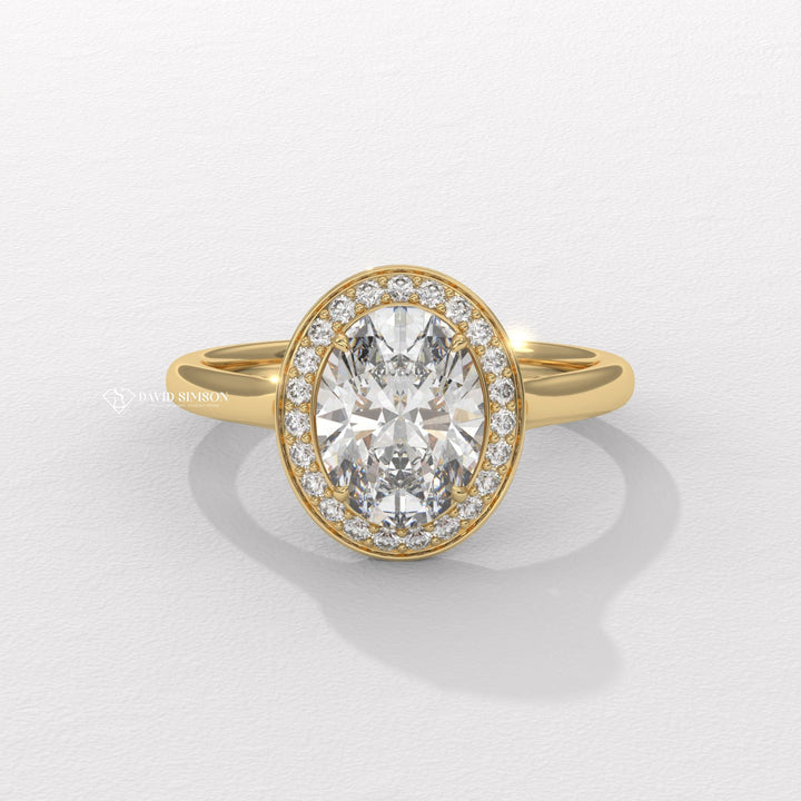 Oval ethical engagement ring, Oval sustainable engagement ring, Oval conflict-free engagement ring, Oval certified engagement ring, Oval affordable luxury engagement ring,