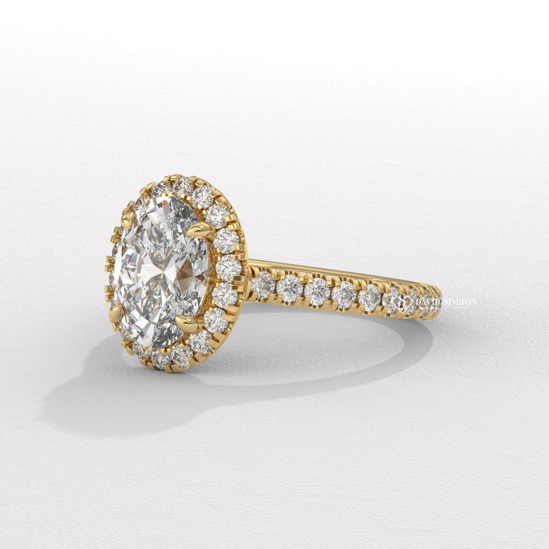 Oval ethical engagement ring, Oval sustainable engagement ring, Oval conflict-free engagement ring, Oval certified engagement ring, Oval affordable luxury engagement ring,