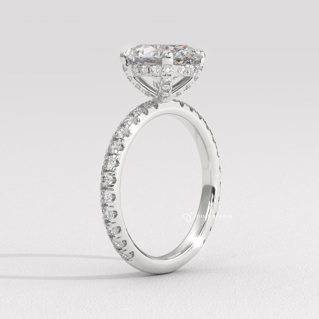 Oval modern diamond engagement ring, Oval traditional diamond engagement ring, Oval brilliant cut diamond engagement ring, Oval ideal cut diamond engagement ring, 