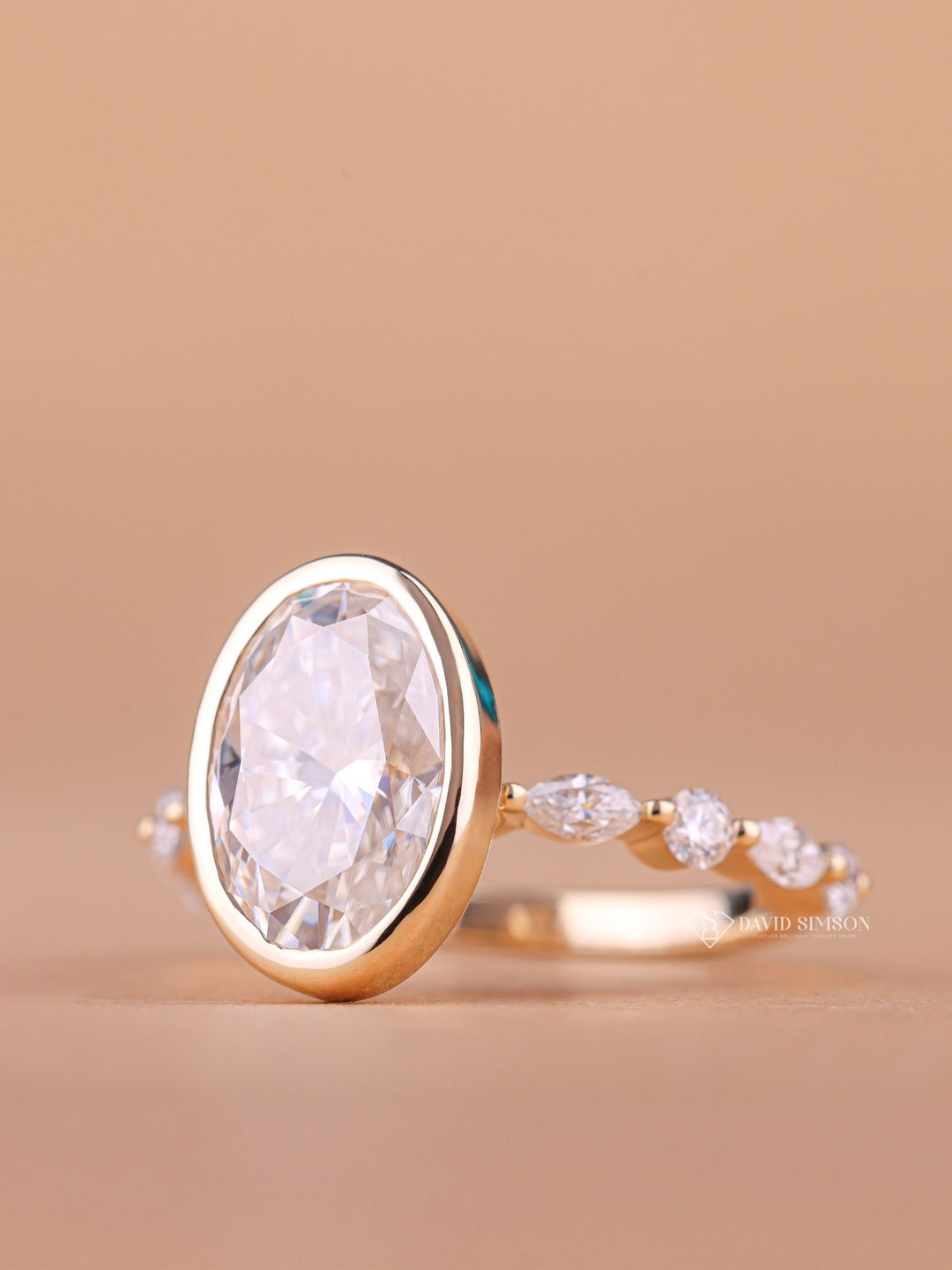 Oval made-to-order engagement ring, Oval personalized engagement ring, Oval exclusive engagement ring, Oval engraved engagement ring, Oval halo diamond engagement ring, 