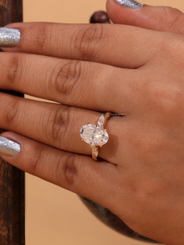 Oval ethical engagement ring, Oval sustainable engagement ring, Oval conflict-free engagement ring, Oval certified engagement ring, Oval affordable luxury engagement ring, Oval budget engagement ring, 