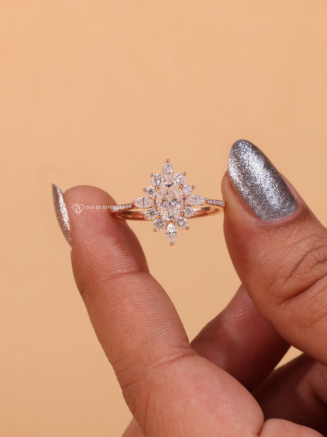 Oval solitaire diamond engagement ring, Oval unique diamond engagement ring, Oval custom diamond engagement ring, Oval affordable diamond engagement ring, Oval luxury diamond engagement ring, Oval discount diamond engagement ring, 