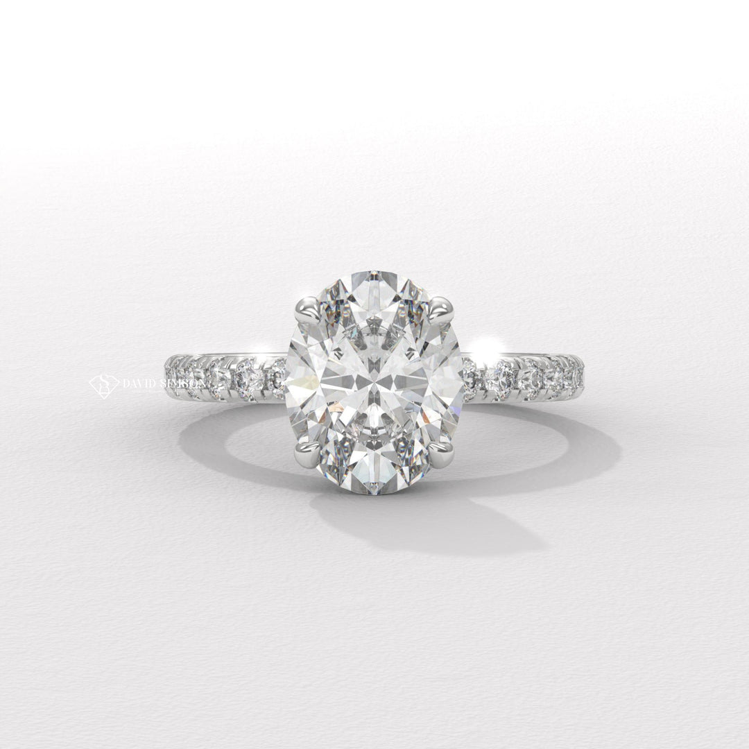 Oval halo diamond engagement ring, Oval solitaire diamond engagement ring, Oval unique diamond engagement ring, Oval custom diamond engagement ring, Oval affordable diamond engagement ring, Oval luxury diamond engagement ring, 