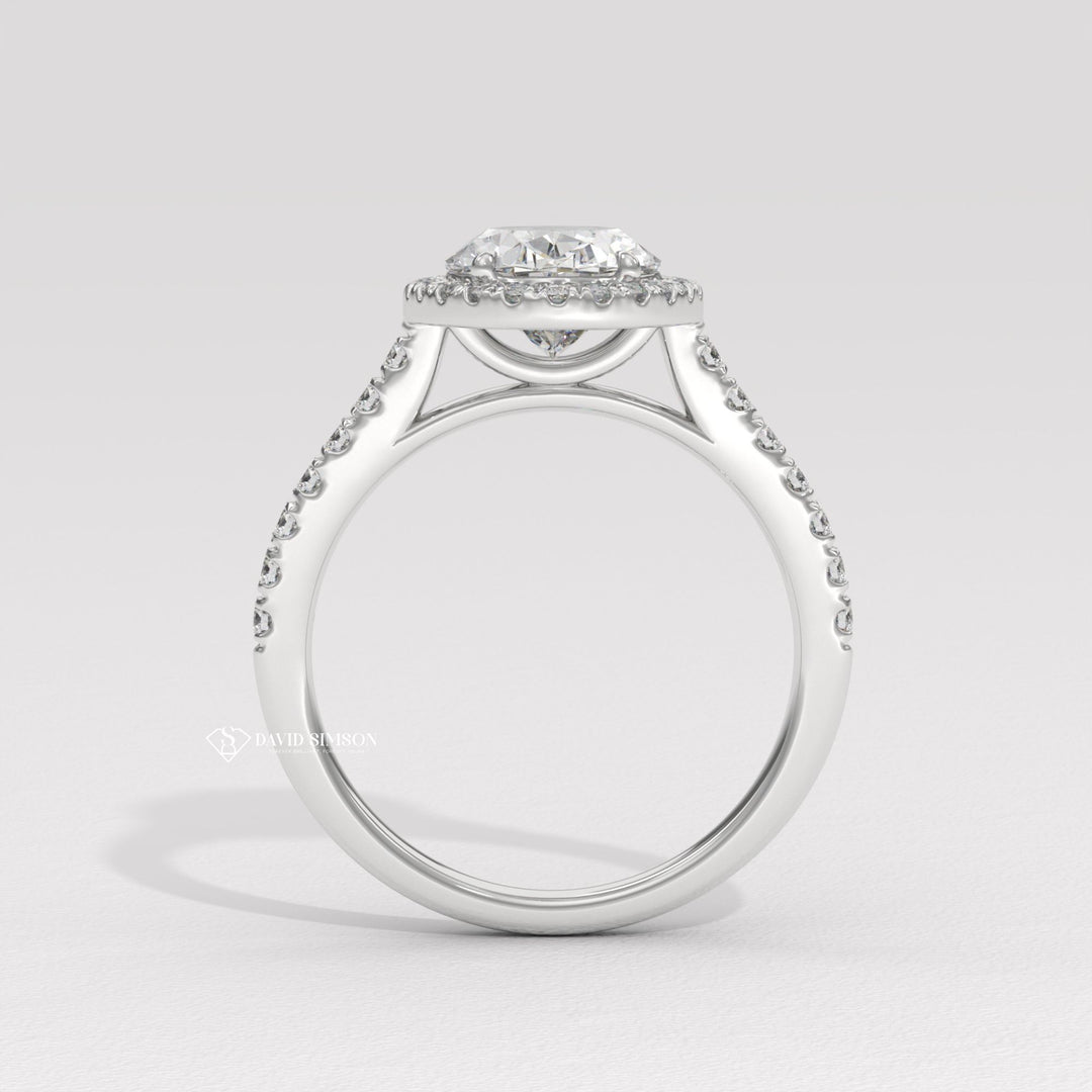 Oval fair cut diamond engagement ring, Oval good cut diamond engagement ring, Oval top-rated diamond engagement ring, Oval handmade diamond engagement ring, 