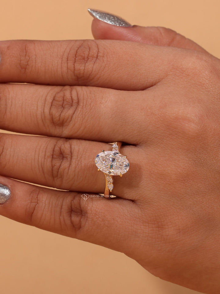 Oval best engagement ring, Oval top-rated engagement ring, Oval online engagement ring, Oval customized engagement ring, Oval made-to-order engagement ring,