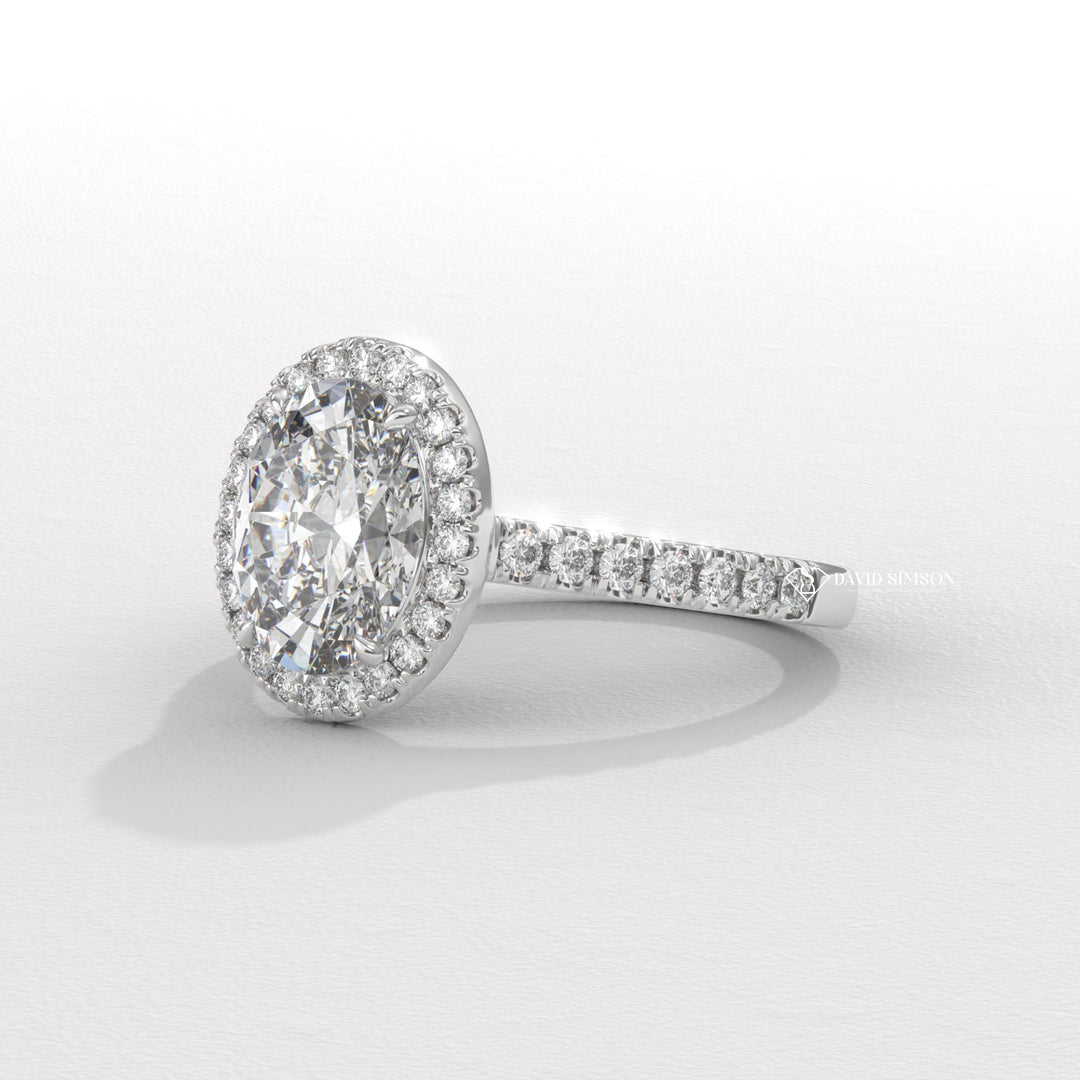 Oval custom diamond engagement ring, Oval made-to-order diamond engagement ring, Oval personalized diamond engagement ring, Oval exclusive diamond engagement ring, 