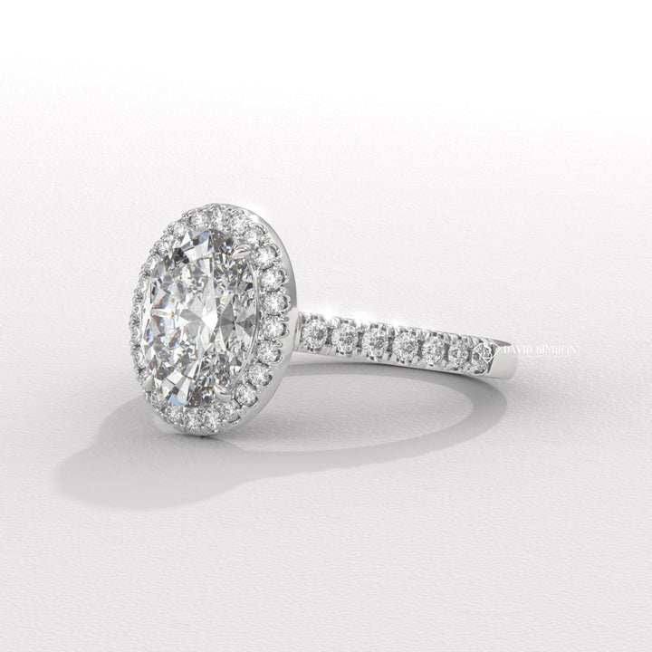 Oval custom diamond engagement ring, Oval made-to-order diamond engagement ring, Oval personalized diamond engagement ring, Oval exclusive diamond engagement ring, 
