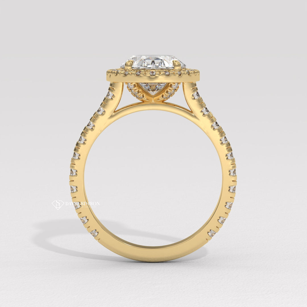 Oval trendy engagement ring, Oval fashionable engagement ring, Oval ethical engagement ring, Oval sustainable engagement ring, Oval conflict-free engagement ring