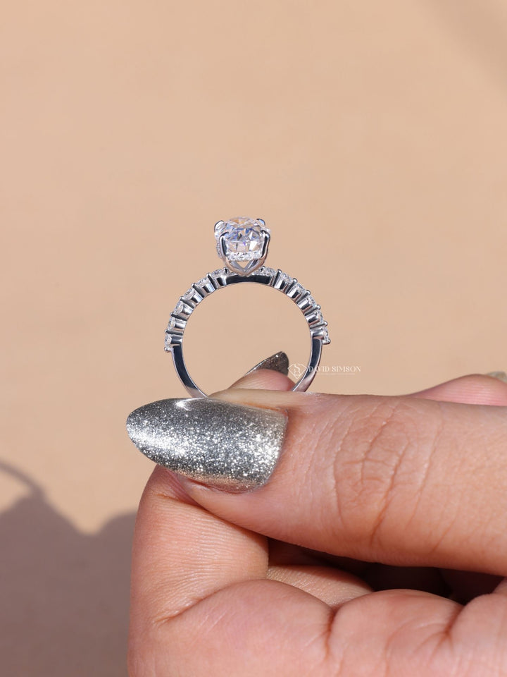 Oval affordable luxury engagement ring, Oval budget engagement ring, Oval expensive engagement ring, Oval high-quality engagement ring,