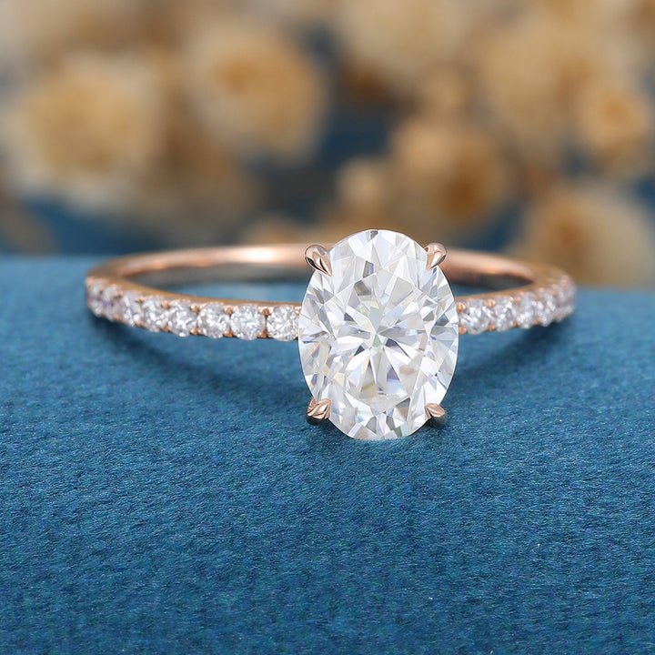 oval-shaped-moissanite-solitaire-pave-engagement-ring-2