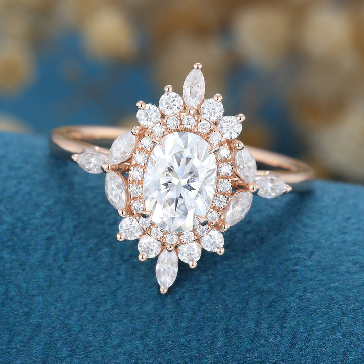 oval-shaped-moissanite-cluster-engagement-ring-4