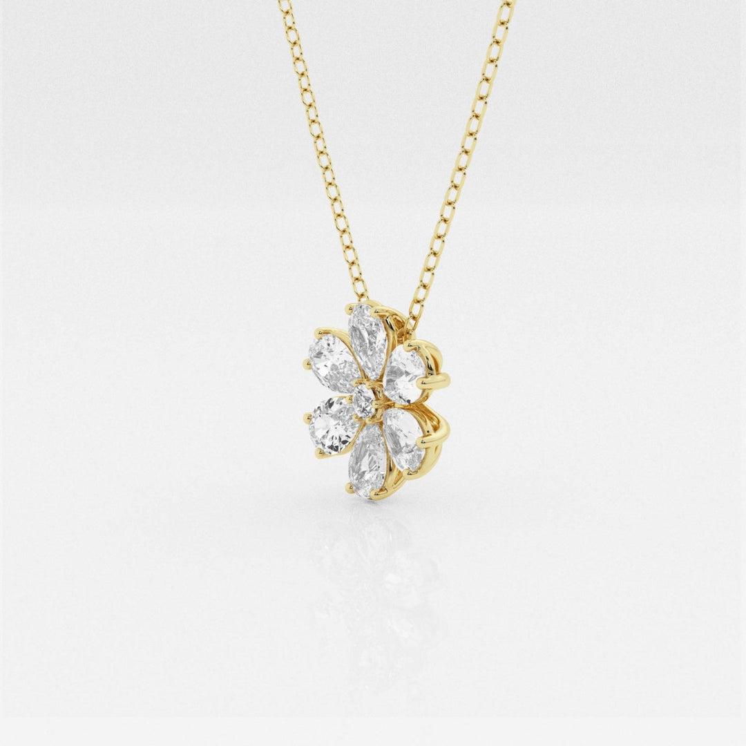 0-93-tcw-round-pear-moissanite-diamond-flower-pandant-necklace