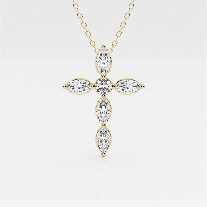 1-0-tcw-round-marquise-moissanite-diamond-cross-necklace-1