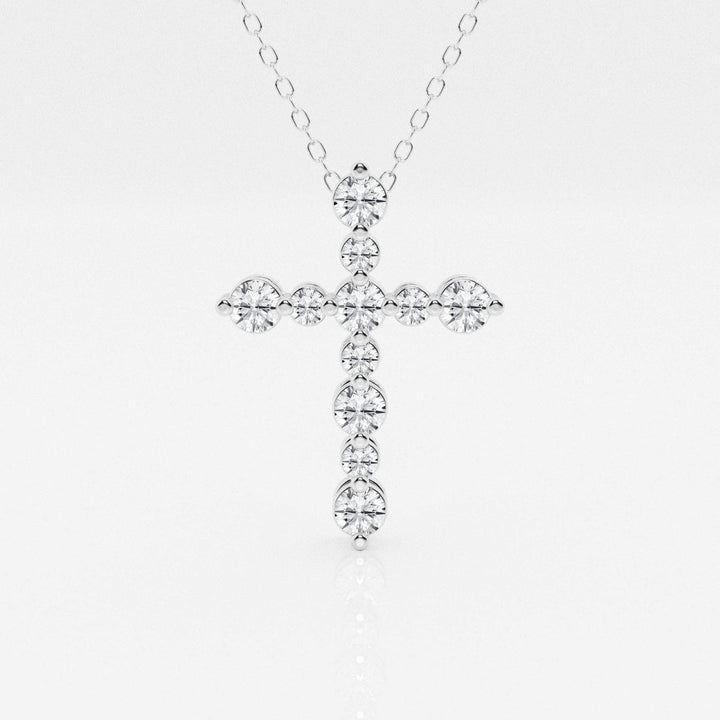 0-75-tcw-round-moissanite-diamond-cross-necklace