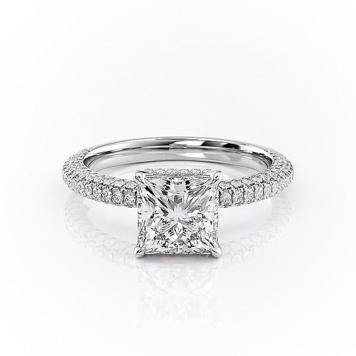 princess-cut-hidden-halo-pave-setting-moissanite-engagement-ring