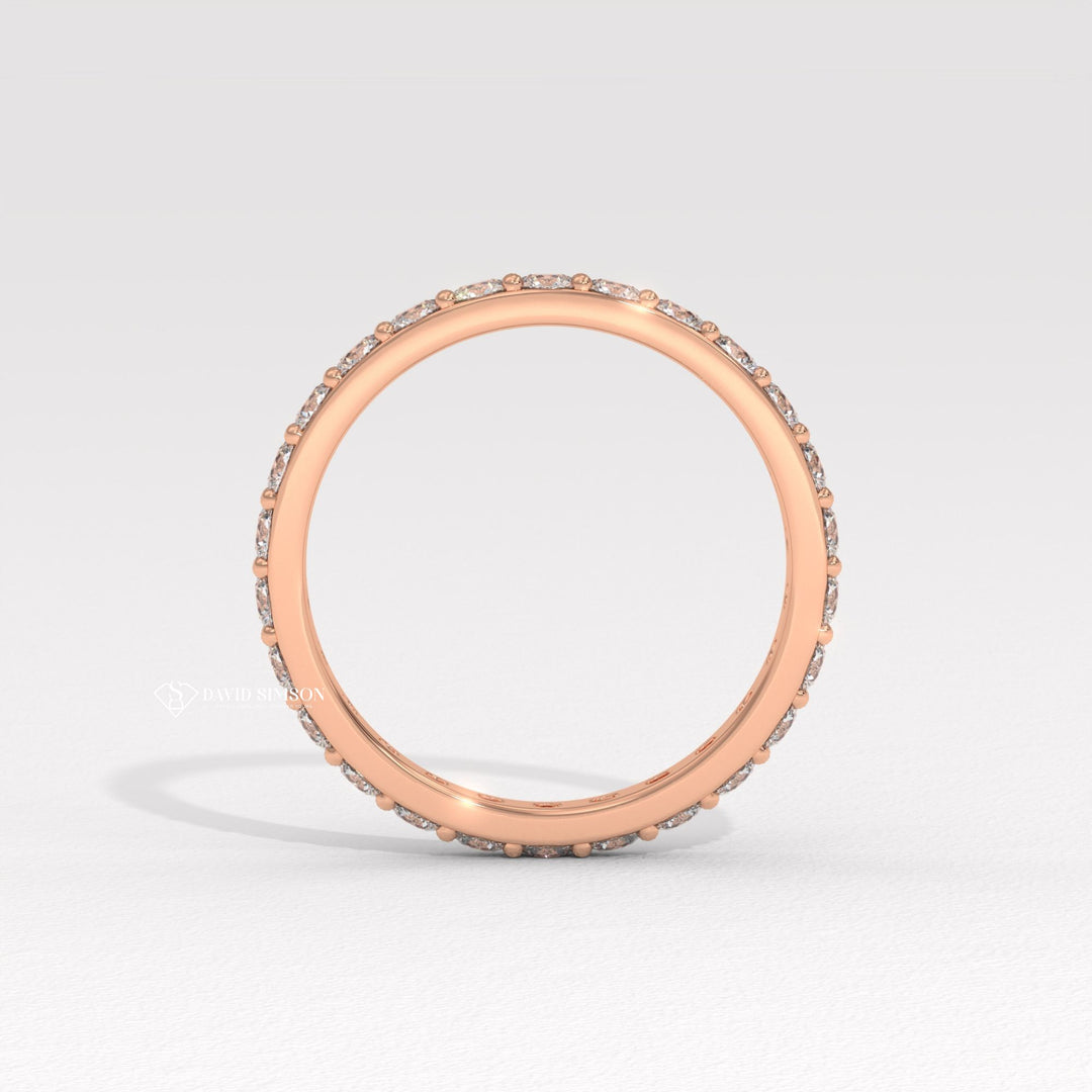 Prong Set Ring
Pave Eternity Band
Dainty Eternity Ring