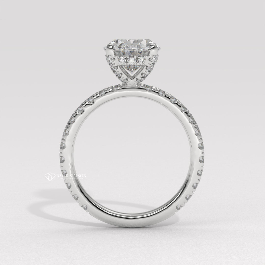 Solitaire engagement ring, Split shank engagement ring, Pave engagement ring, Channel set engagement ring, Bezel set engagement ring, Tension set engagement ring, 