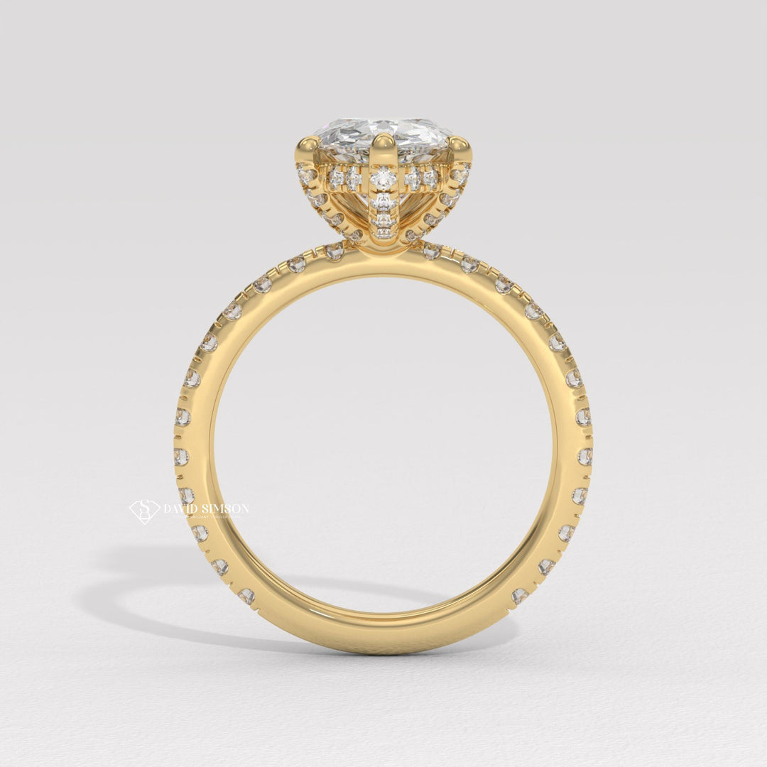 Pear minimalist diamond ring, Pear intricate diamond ring, Pear bold diamond ring, Pear delicate diamond ring, Pear timeless diamond ring, Pear elegant diamond ring, Pear whimsical diamond ring