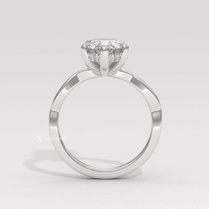  Pear online diamond ring, Pear handmade diamond ring, Pear customized diamond ring, Pear made-to-order diamond ring, Pear personalized diamond ring, Pear exclusive diamond ring, 