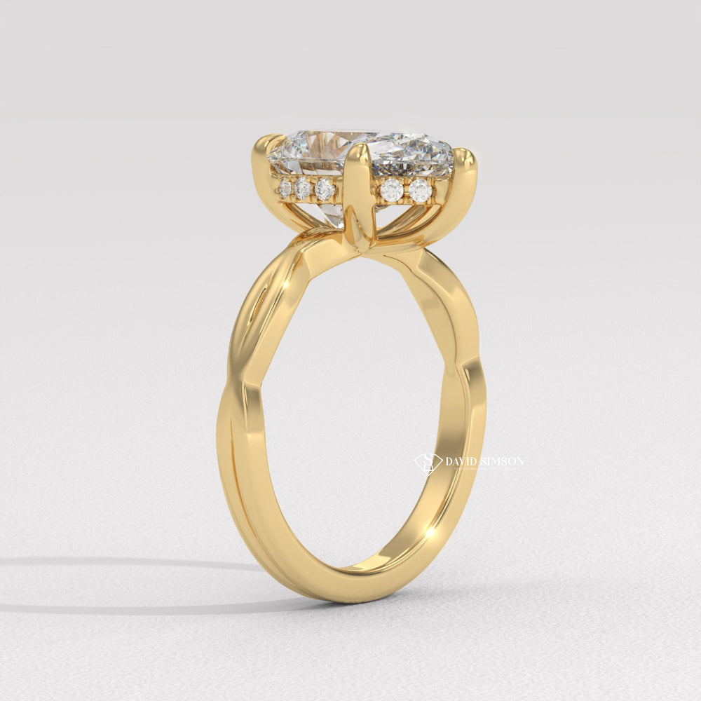 Pear tension set diamond ring, Pear split shank diamond ring, Pear channel set diamond ring, Pear swirl diamond ring, Pear unique diamond ring, Pear traditional diamond ring,