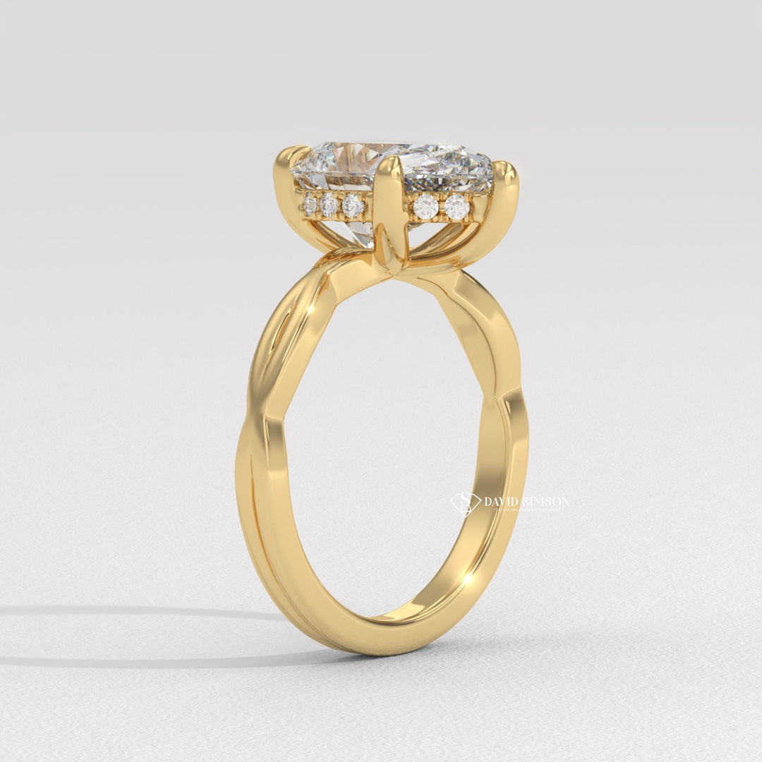 Pear tension set diamond ring, Pear split shank diamond ring, Pear channel set diamond ring, Pear swirl diamond ring, Pear unique diamond ring, Pear traditional diamond ring,