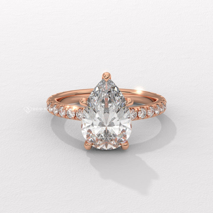 Pear glamorous diamond ring, Pear sophisticated diamond ring, Pear trendy diamond ring, Pear fashionable diamond ring, Pear versatile diamond ring, Pear ethical diamond ring