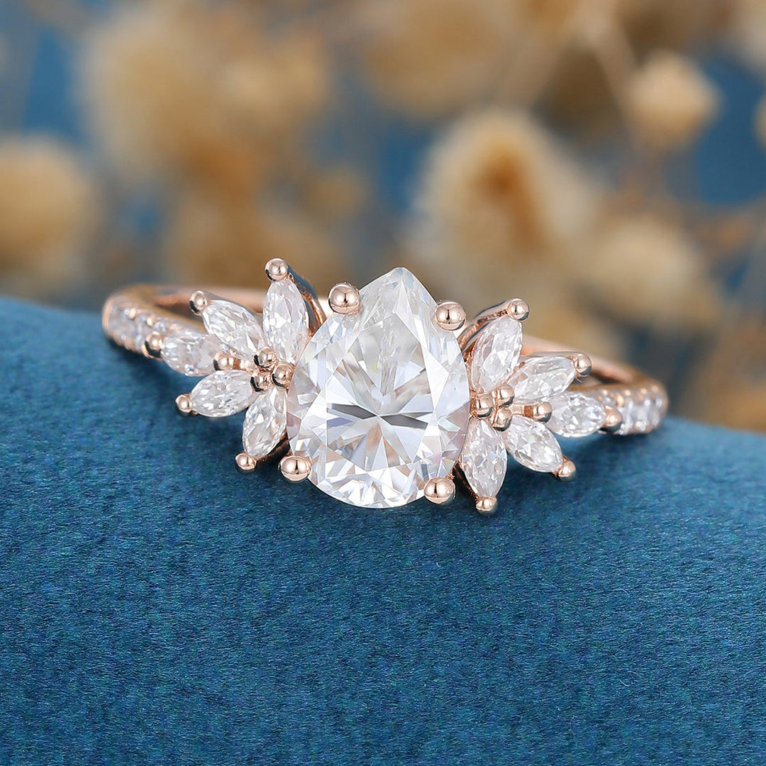 pear-shaped-moissanite-cluster-engagement-ring-12