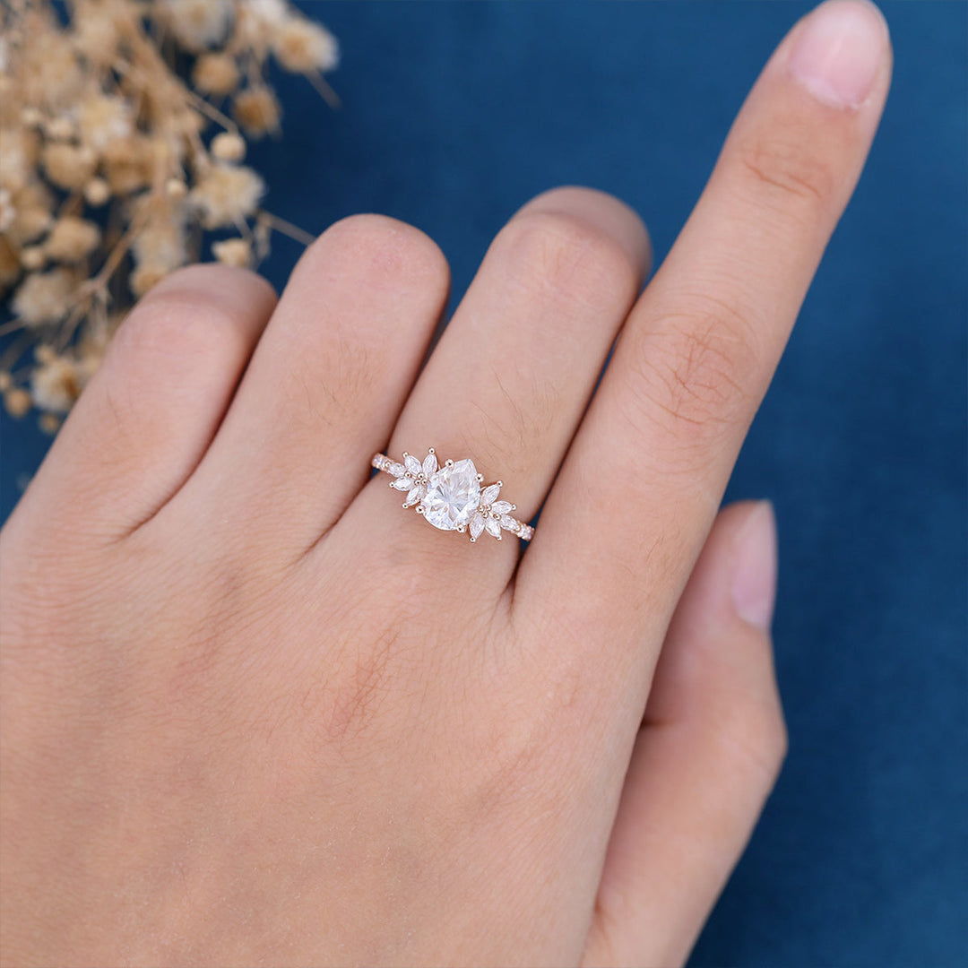 pear-shaped-moissanite-cluster-engagement-ring-12