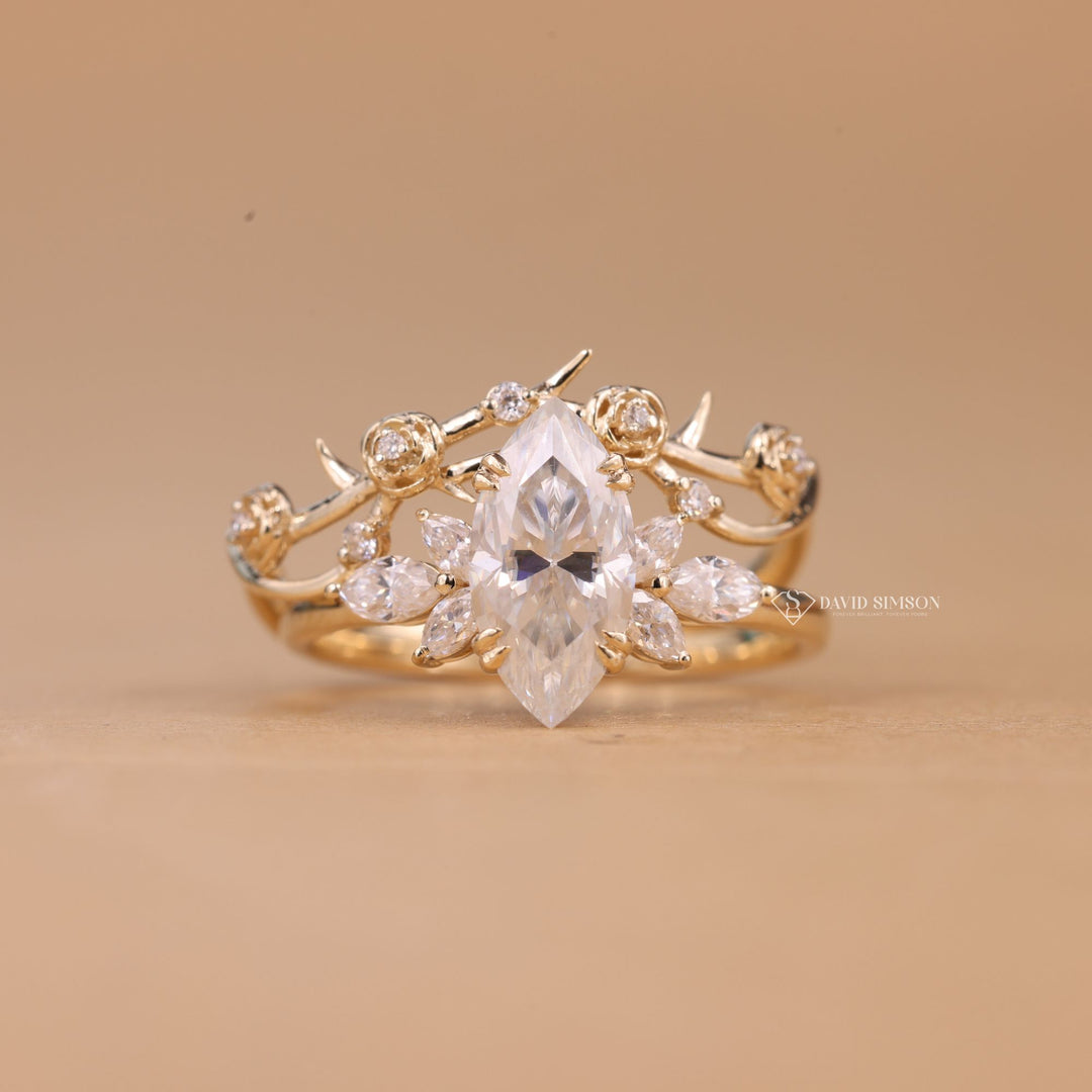 Lab Diamond Cluster Ring
Marquise Cut Solitaire Cluster
Vintage Nature Inspired Ring
Handcrafted Marquise Ring
Ethical Diamond Cluster Ring
Conflict Free Marquise Ring
