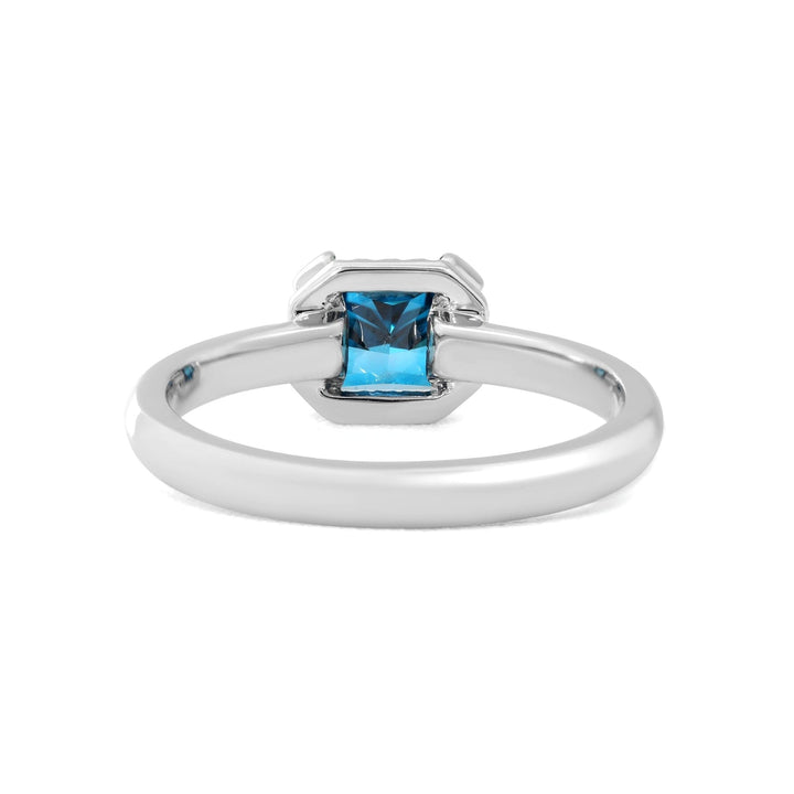 Alternative Engagement Ring
Blue Radiant Cut Jewelry
Large Blue Diamond
Rare Color Diamond Ring
Modern Radiant Setting
Lab Created Blue Diamond
Blue Gemstone Engagement
Statement Blue Ring
