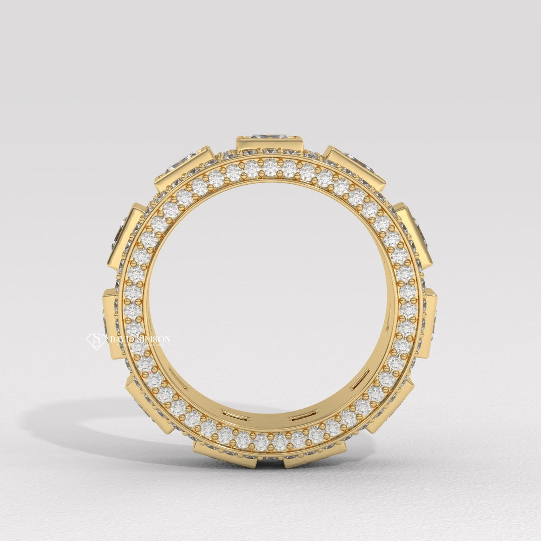 14K Yellow Gold
14K Rose Gold
18K Gold Band
Platinum Wedding Band
