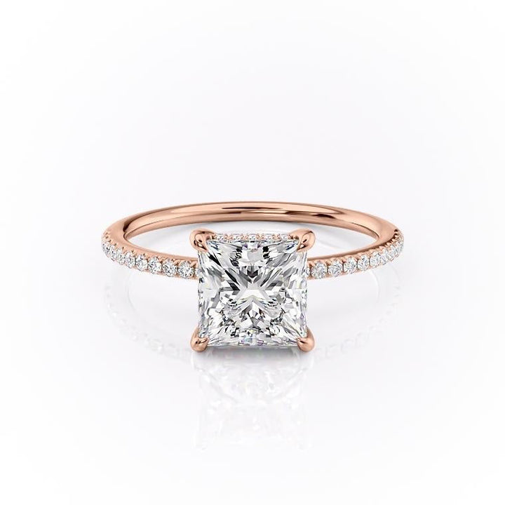 princess-cut-solitaire-pave-setting-moissanite-engagement-ring-2