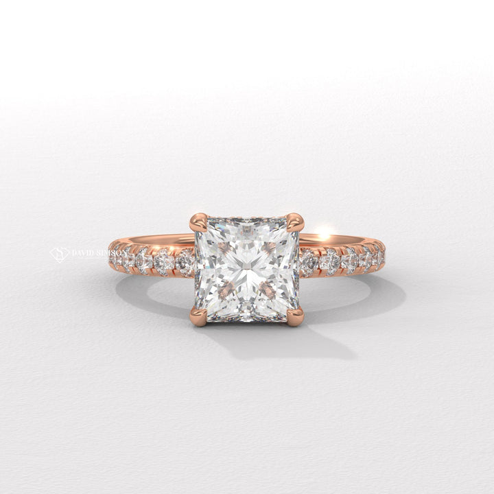Princess delicate engagement ring, Princess timeless engagement ring, Princess elegant engagement ring, Princess whimsical engagement ring, Princess glamorous engagement ring,