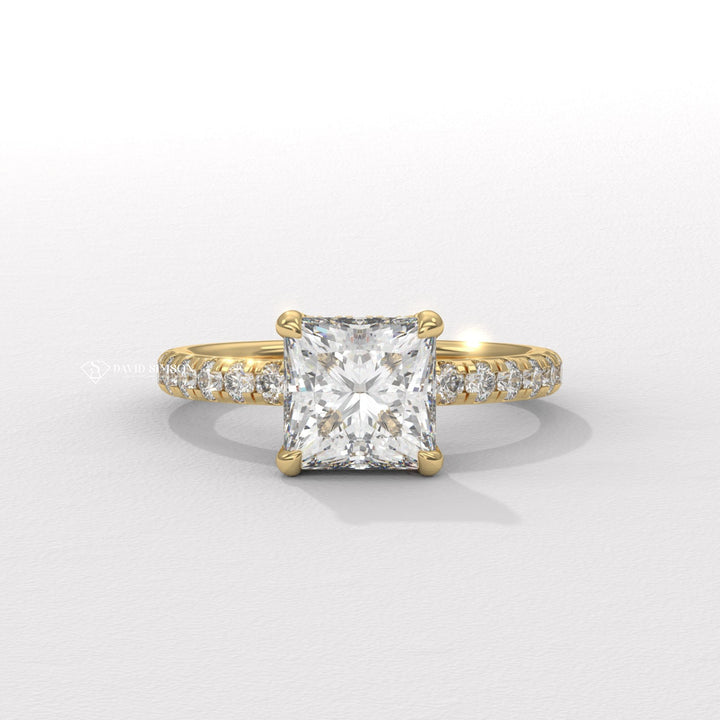 Princess cut engagement ring, Princess diamond engagement ring, Princess solitaire engagement ring, Princess halo engagement ring, Princess pave engagement ring, Princess vintage engagement ring,