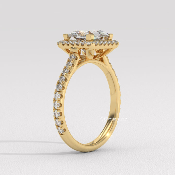 Princess minimalist engagement ring, Princess intricate engagement ring, Princess bold engagement ring, Princess delicate engagement ring, Princess timeless engagement ring