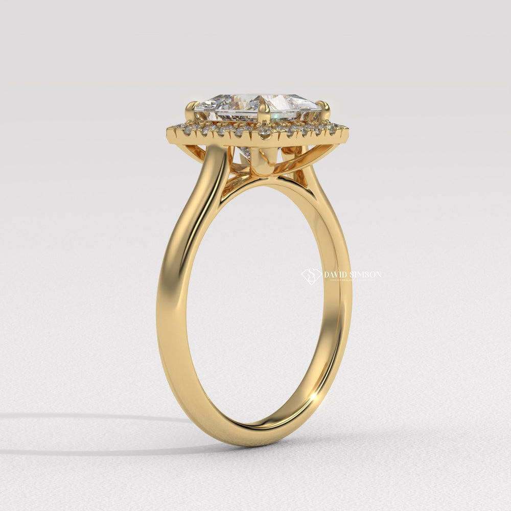 Princess split shank engagement ring, Princess channel set engagement ring, Princess swirl engagement ring, Princess unique engagement ring, Princess traditional engagement ring, 