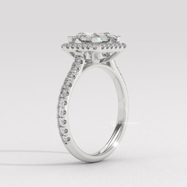 Princess antique diamond engagement ring, Princess modern diamond engagement ring, Princess traditional diamond engagement ring, Engagement ring, Diamond engagement ring, Gold engagement ring, White gold engagement ring, Yellow gold engagement ring, 
