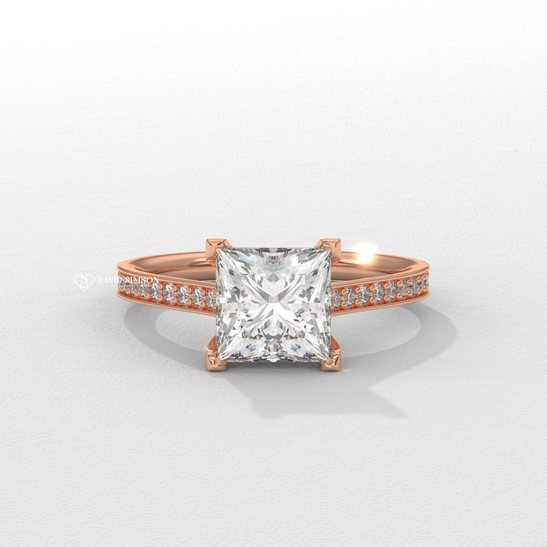 Princess trendy engagement ring, Princess fashionable engagement ring, Princess versatile engagement ring, Princess ethical engagement ring, Princess