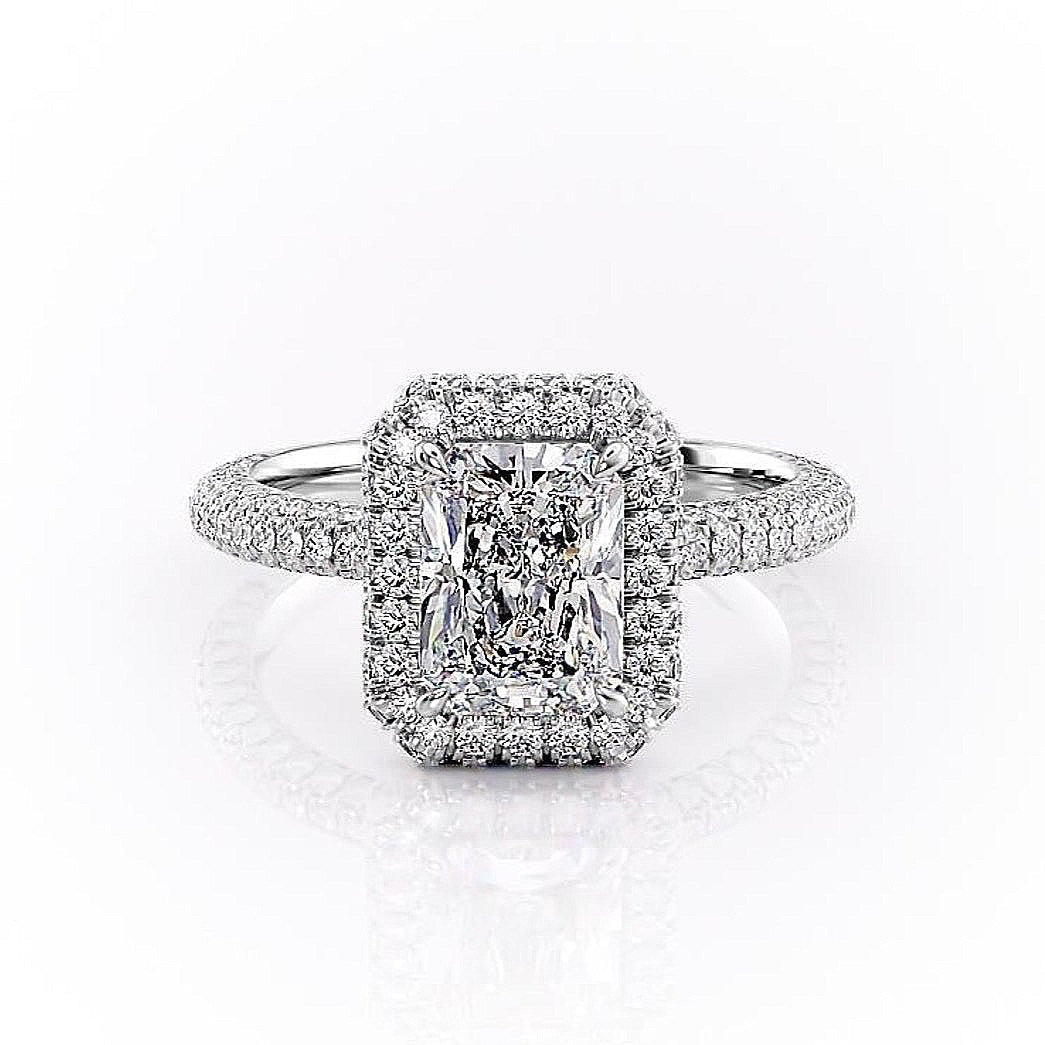 2-1-ct-radiant-cut-halo-triple-pave-setting-moissanite-engagement-ring